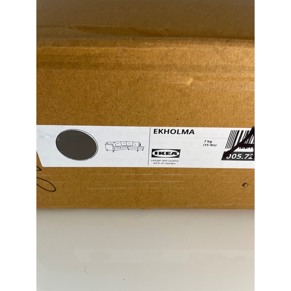 IKEA Ekholma Corner 4-seat Open End‎ Kilanda Gray Brown Replacement Cover NEW